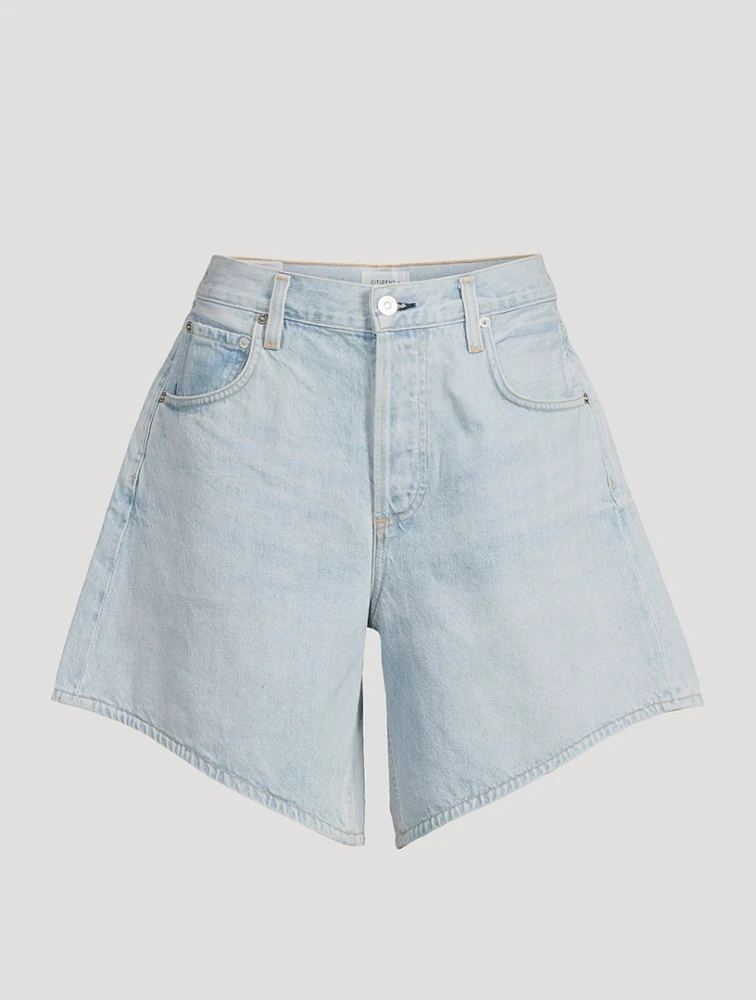 Gaucho Denim Shorts