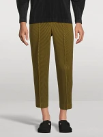 Crease Front Tapered Pants