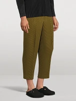 Crease Front Tapered Pants