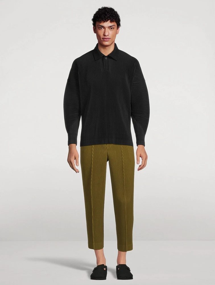 Crease Front Tapered Pants