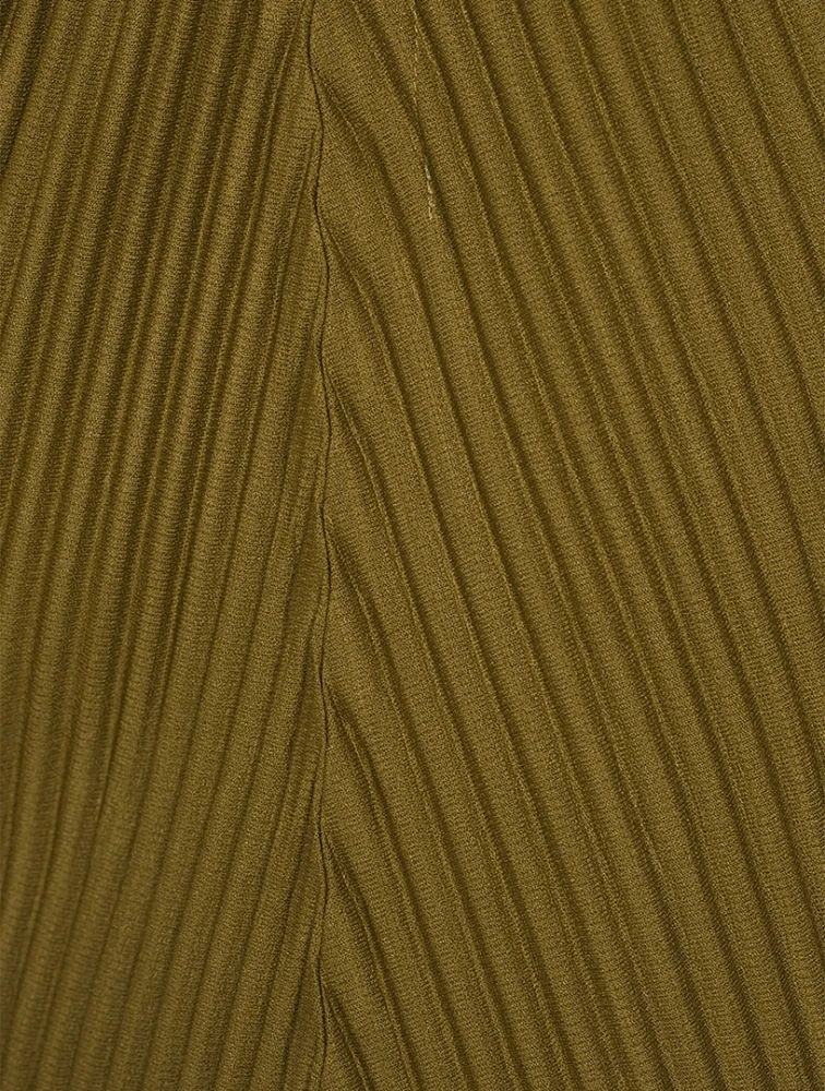 Crease Front Tapered Pants