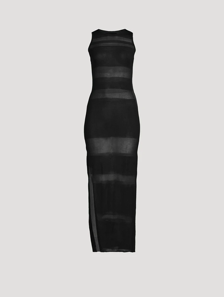 Sea Breeze Knit Maxi Dress