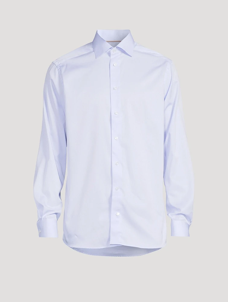 Contemporary Fit Elevated Twill Shirt