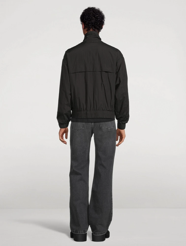 Nylon Windbreaker Jacket