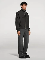 Nylon Windbreaker Jacket