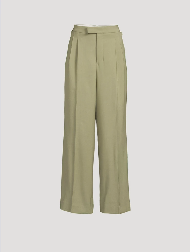 Wide-Leg Trousers