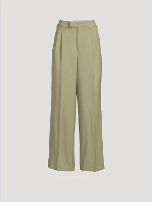 Wide-Leg Trousers