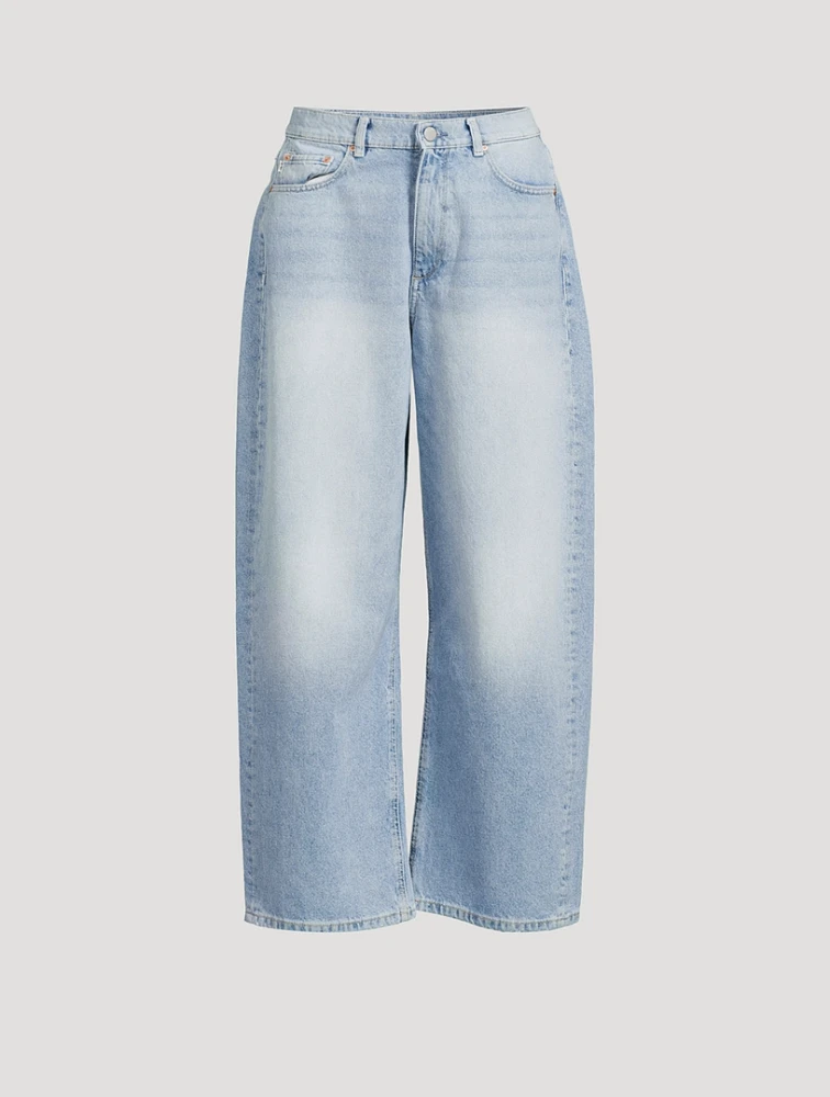Taylor Barrel-Leg Jeans