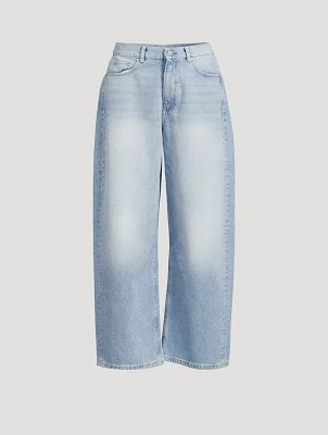 Taylor Barrel-Leg Jeans