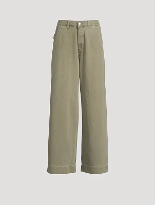 Zoie Wide-Leg Carpenter Jeans