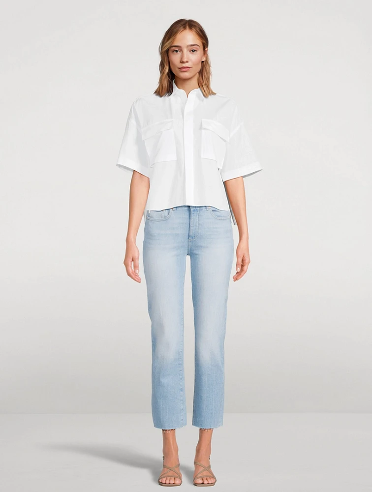 Mara Straight Ankle Jeans