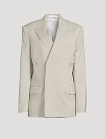 Boxy Wool Blazer