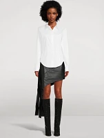 Fitted Poplin Shirt