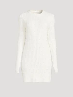 Embellished Sweater Dress