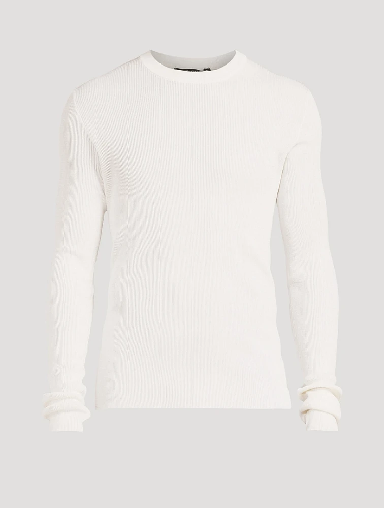 Silk Slim-Fit Sweater