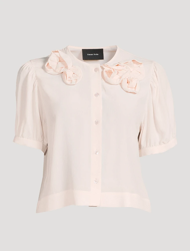 Clustered Rose Shirt