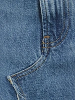 Deconstructed Denim Skirt