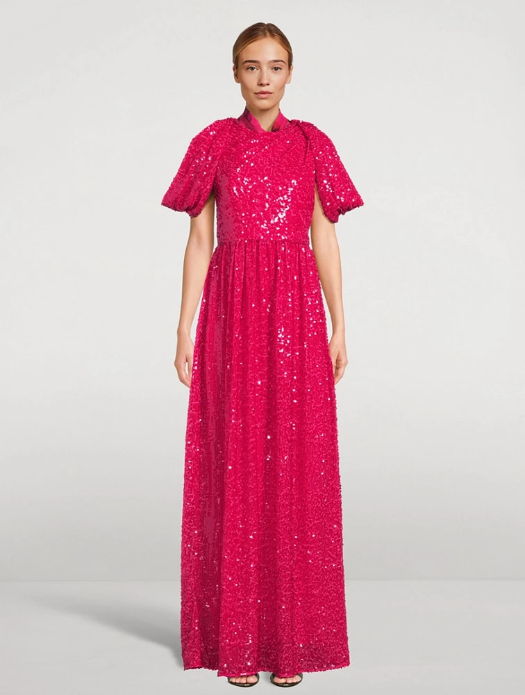 Sequin Gown