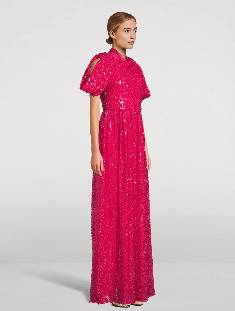 Sequin Gown