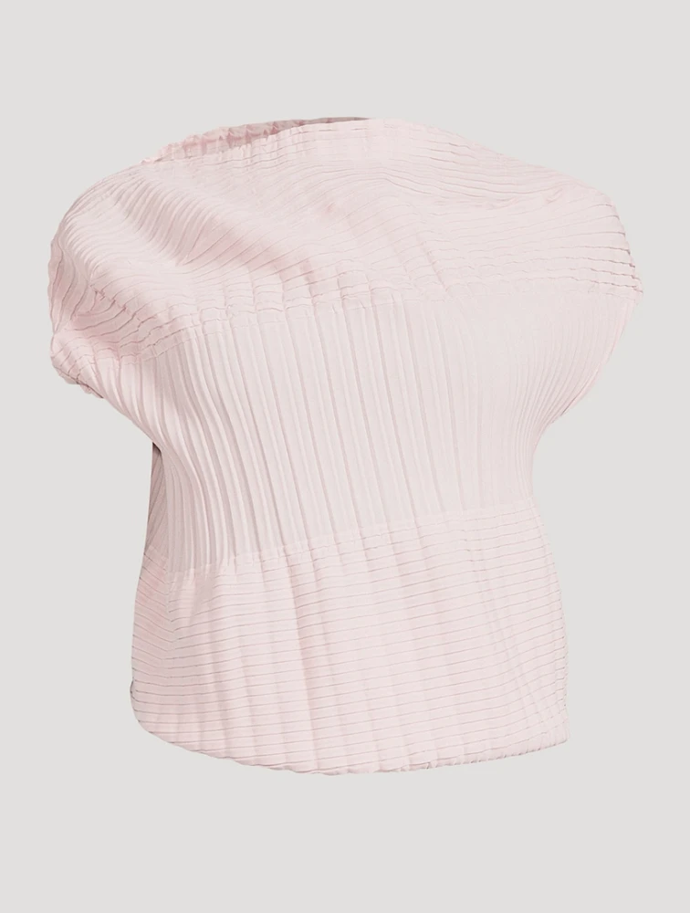 Aerate Pleats Top