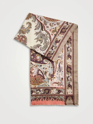 Printed Silk Scarf