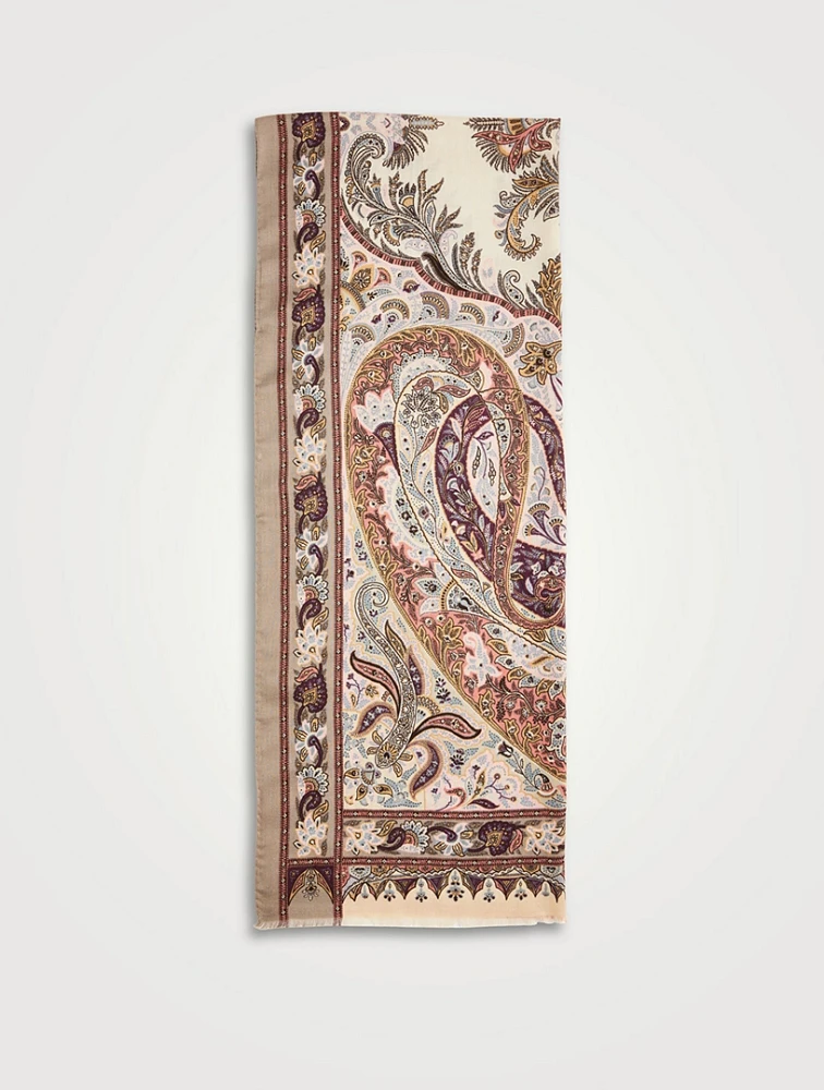 Printed Silk Scarf