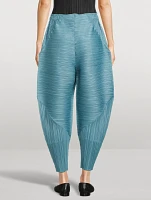 Thicker Bounce Barrel-Leg Trousers