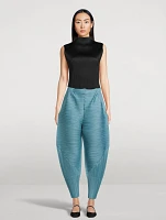 Thicker Bounce Barrel-Leg Trousers