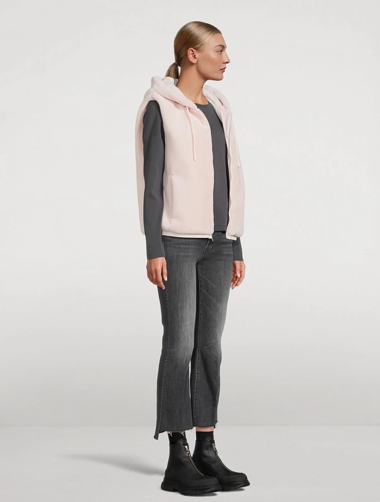 Eaton Reversible Faux Fur Vest