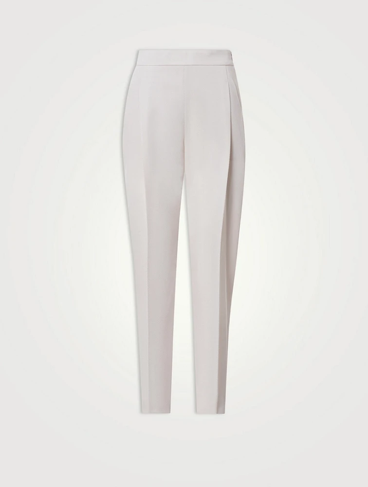 Fiola Wool Ankle Relaxed Pants