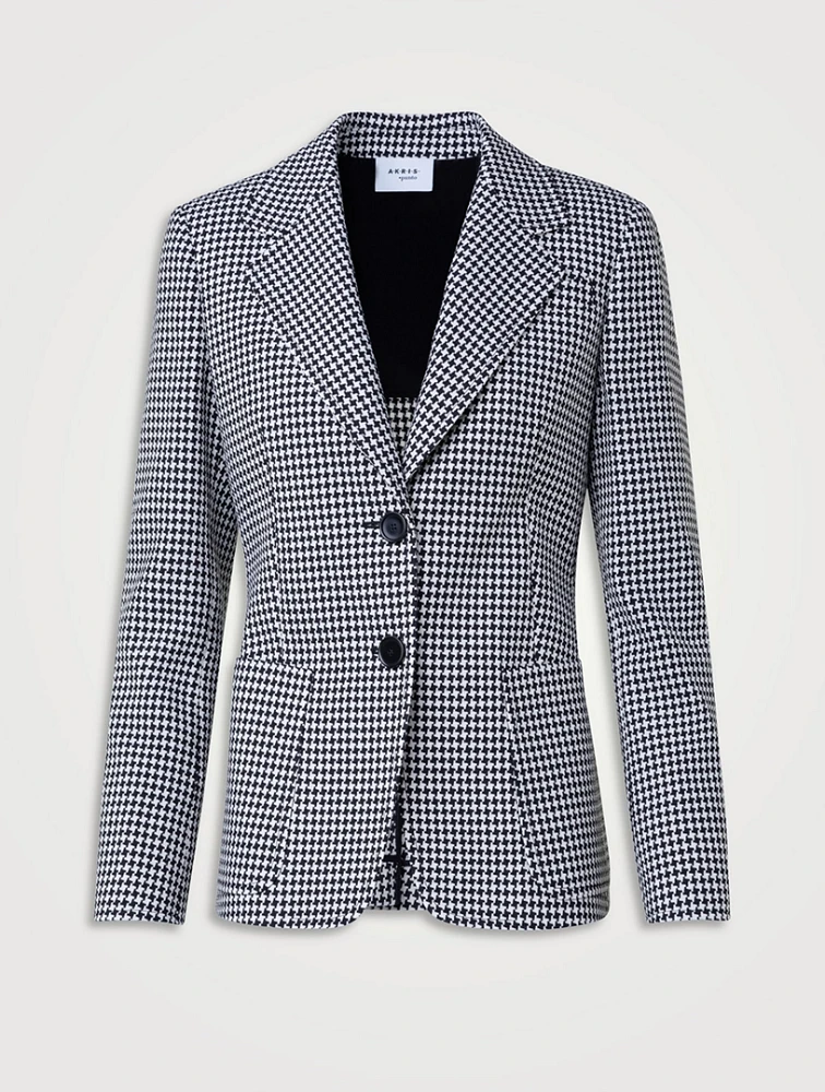 Houndstooth Blazer