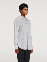 Striped Front Back Classic Shirt