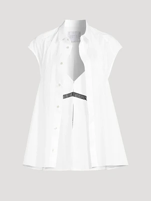 Cotton Poplin Blouse