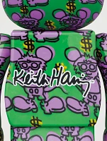 Keith Haring #11 100% & 400% Be@rbrick Set