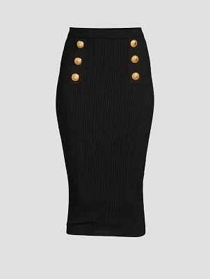 Knit Pencil Skirt