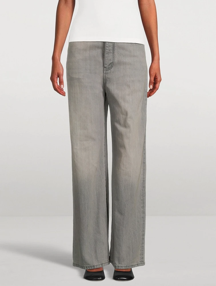 Wide-Leg Jeans