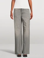 Wide-Leg Jeans