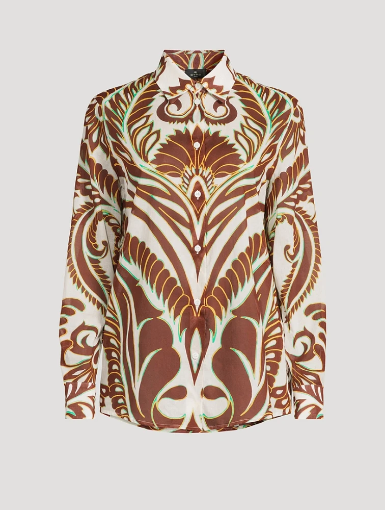 Printed Cotton Shirt
