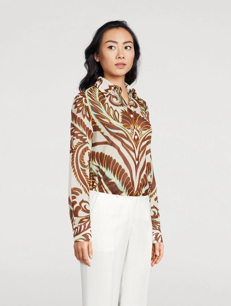 Printed Cotton Shirt