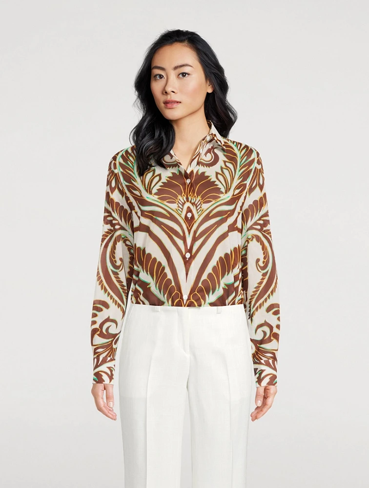 Printed Cotton Shirt
