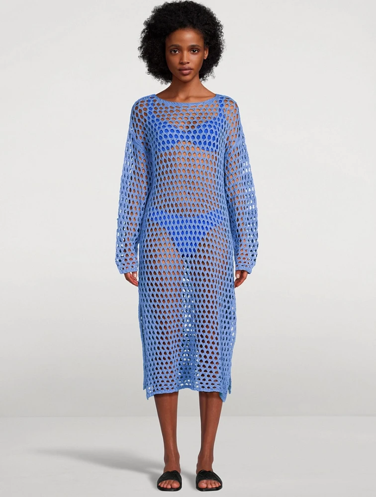 Crochet Knit Dress