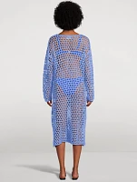 Crochet Knit Dress