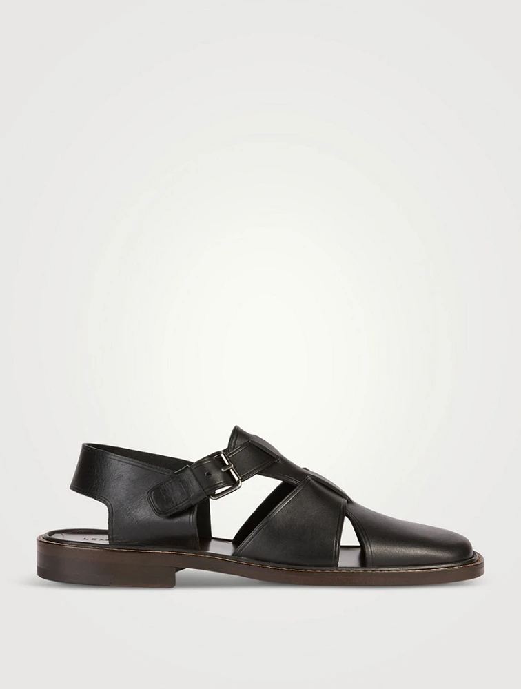Leather Fisherman Sandals