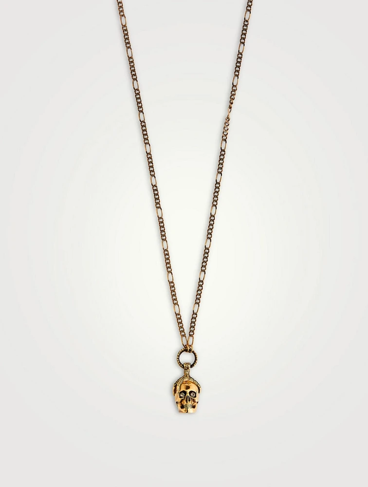 Victorian Skull Necklace