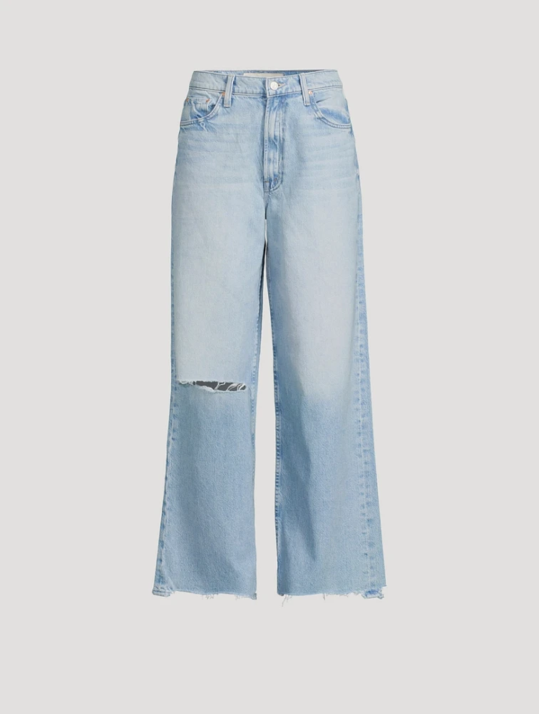 Spinner Wide-Leg Jeans