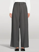 Wide-Leg Trousers