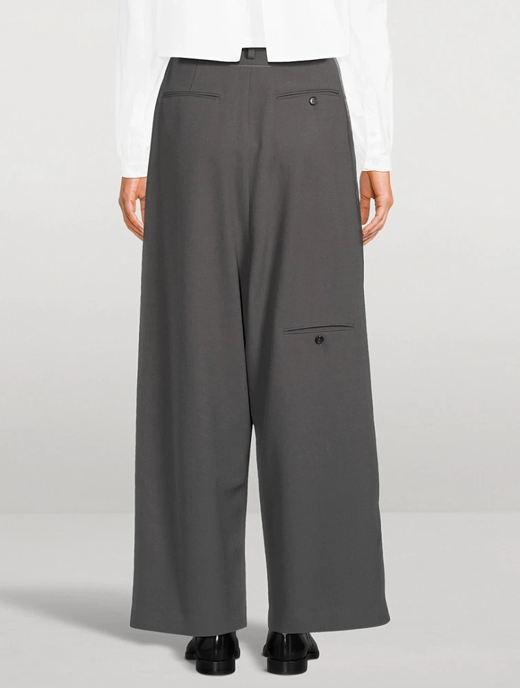 Wide-Leg Trousers