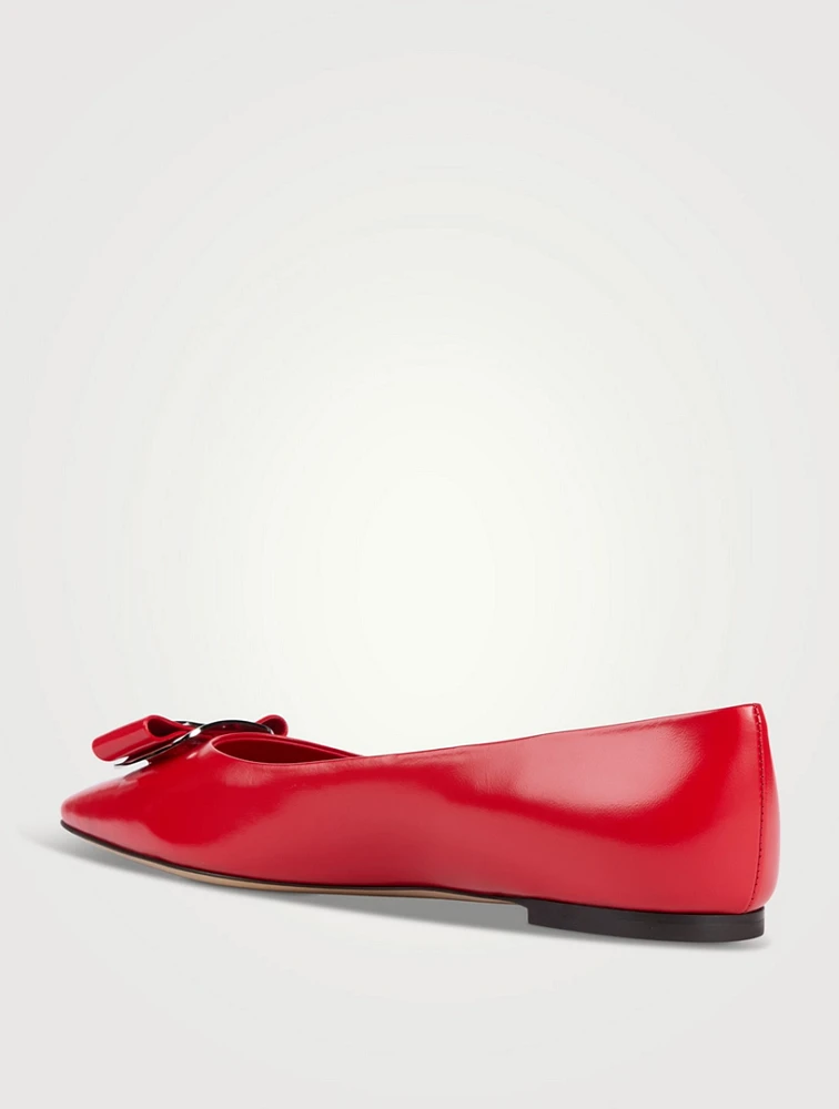 Leather Ballet Flats