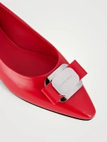 Leather Ballet Flats