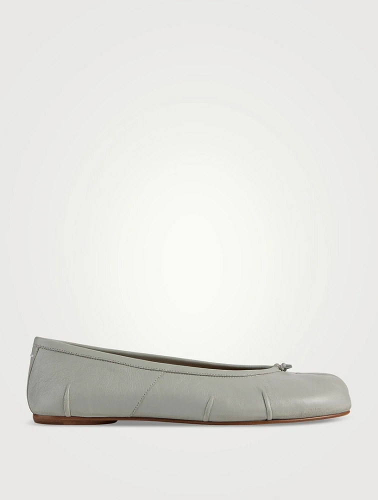 Tabi Leather Ballerina Flats